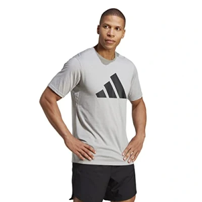 Abbildung von adidas Performance Tshirt print, Herren, Größe: XS, Black