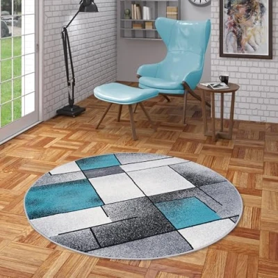 Abbildung von Pergamon Designteppich Designer Teppich Brilliant Fantasy Rund, Höhe: 6 mm