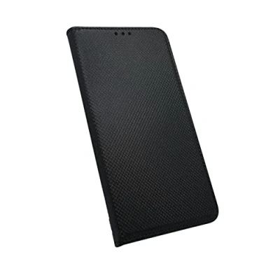 Abbildung von COFI 1453 Buch Tasche Smart kompatibel mit Samsung Galaxy M52 5G Handy Hülle Etui Brieftasche Schutzhülle Standfunktion, Kartenfach Schwarz
