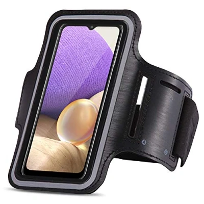 Abbildung von UC Express Sportarmband kompatibel mit Samsung Galaxy A33 5G Jogging Handy Tasche Hülle Schutzhülle Fitnesstasche Lauf Case