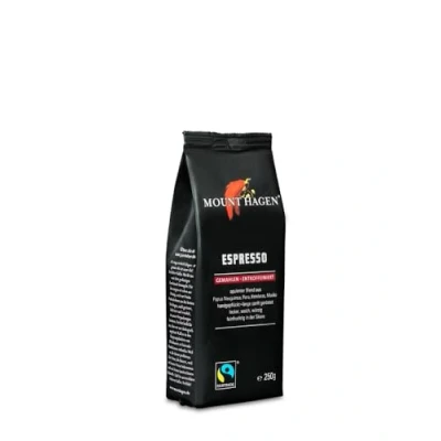 Abbildung von Espresso, gemahlen, entkoffeiniert