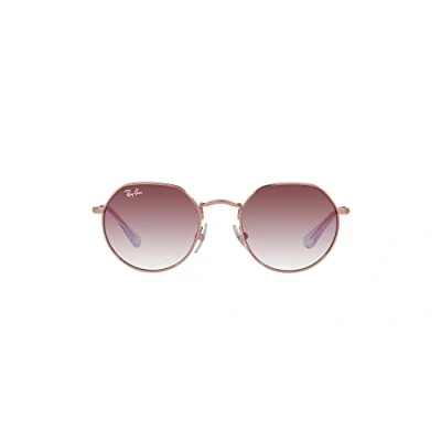 Abbildung von Ray Ban Unisex Kinder 0rj9565s Sonnenbrille, Roségold/Violett, 47