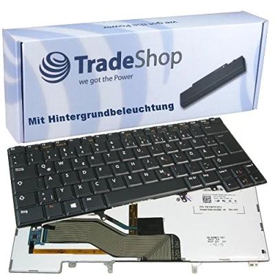 Abbildung von Laptop Tastatur mit Hintergrundbeleuchtung/Notebook Keyboard Ersatz Austausch Deutsch QWERTZ für Dell Latitude E5420 E6220 E6230 E6320 E6330 E6420 XT3 (Deutsches Tastaturlayout)