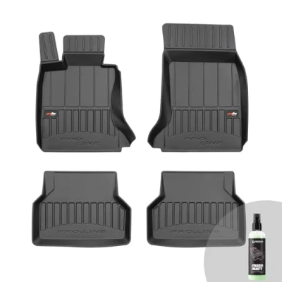Abbildung von FROGUM ProLine 3D Gummimatten Exklusiven Auto Fußmatten Autofussmatten für BMW 5er E60 2003 2010, E61 2010 Die höchsten Kanten