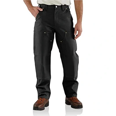 Abbildung von Carhartt Arbeitshosen Hosen Duck Double Front Logg B01, schwarz, W38L32