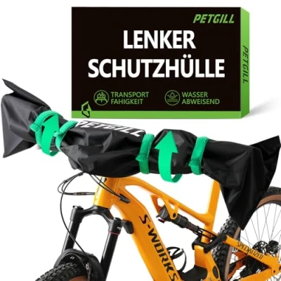 Abbildung von Lenkerschutzhülle Ebike Fahrradrahmen Transportschutz Fahrrad zubehör wasserfest feuchtigkeits und staubgeschützt Abdeckung camping
