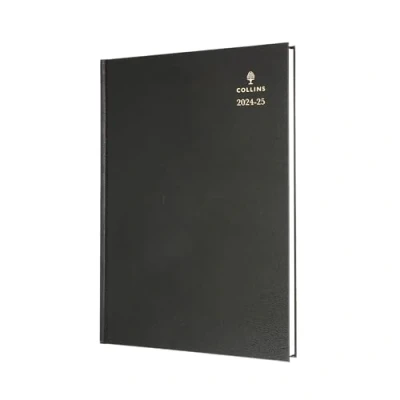 Abbildung von Collins Standard Desk Mid Year Diary Planner A4 Day A Page Academic 2024 25 (Termine) FSC Paper Black Daily Journal for Students, Teachers 44M.99 2425 Juli to 2025