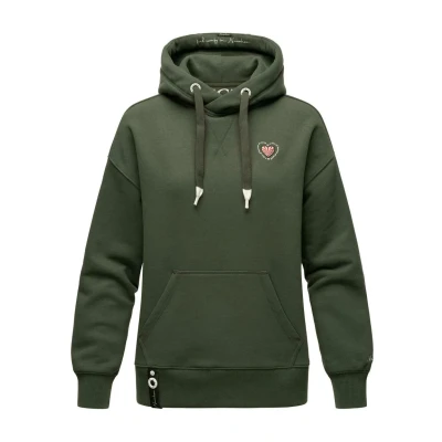 Abbildung von Navahoo Kapuzenpullover, Damen, Größe: Medium, Dark olive