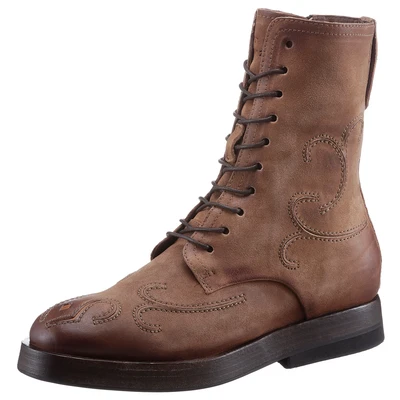 Abbildung von A.S.98 Schnürstiefelette &quot;TESSA&quot;, mit auffälligen Ziernähten und steppungen