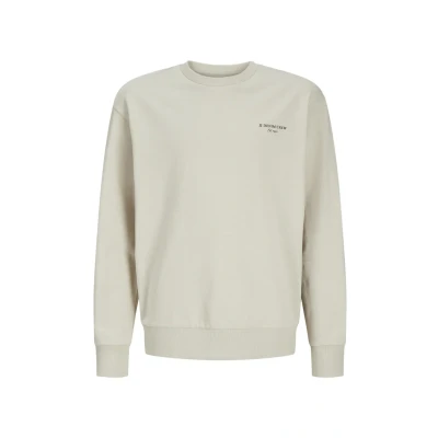 Abbildung von Jack &amp; Jones JEFF Sweatshirt für Kinder, Größe: 140, Hellgrau