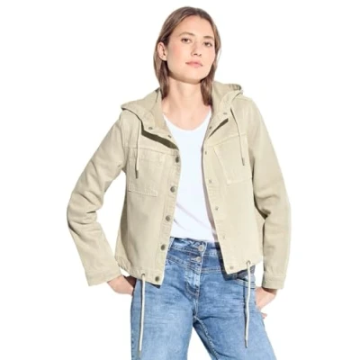 Abbildung von Cecil Jeansjacke, Damen, Größe: XXL, Beige