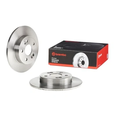 Abbildung von BREMBO 08.5645.40 Bremsscheibe 265 10,5 5 voll mit Schrauben RENAULT: Megane Scenic, Scénic 1