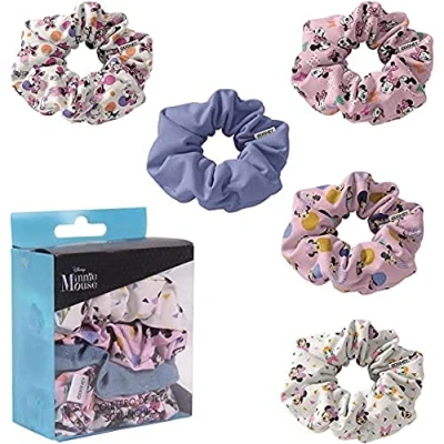 Abbildung von CERDÁ LIFE&#039;S LITTLE MOMENTS Pack 5 Coleteros de Tela con Diseños Minnie Mouse Licencia Oficial Disney