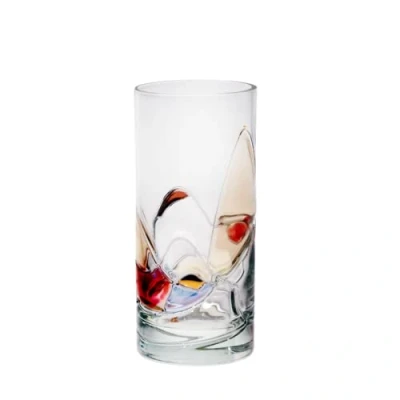 Abbildung von CRISTALICA Trinkglas Mila Becher Saftglas Longdrinkglas Kristallglas 400 ml
