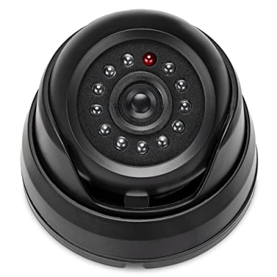 Abbildung von kwmobile Überwachungskamera Dome Attrappe mit LED Licht Dummy Kamera
