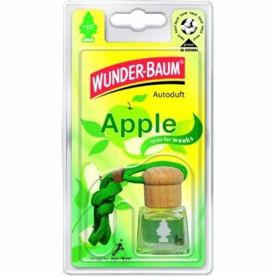 Abbildung von WUNDER BAUM 461207/4 Lufterfrischer 4 er Set Duftflakon Apple