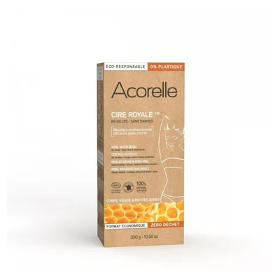 Abbildung von Acorelle Enthaarungswachs Cire Royale Royales Wachs in Perlform 300g