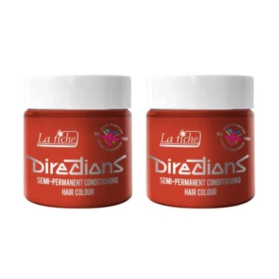 Abbildung von La Riche Directions Semipermanente Haarfarbe 100 ml Dose 2er Pack (Tangerine)