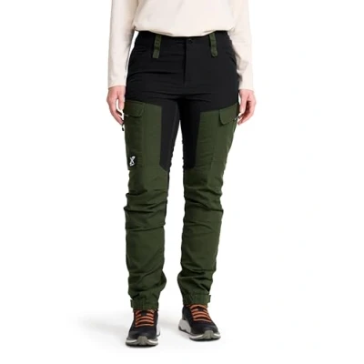 Abbildung von RevolutionRace Damen RVRC GP Pants, Hose zum Wandern und für viele Outdoor Aktivitäten, Forest Green, XS