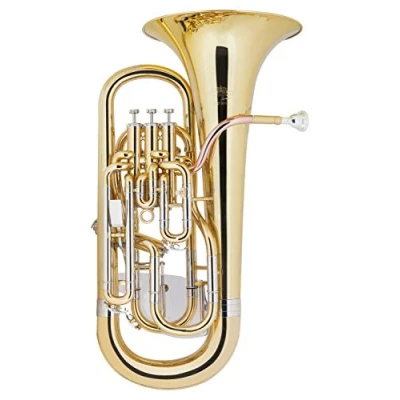 Abbildung von Lechgold Supreme EU 310L Euphonium Stimmung: Bb aus Messing Edelstahl Ventile inkl. Trolley Leichtkoffer Klarlackiert