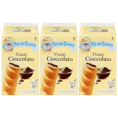 Abbildung von MULINO BIANCO Italienische Kekse 330g (Flauti Ciocciolato, x3)