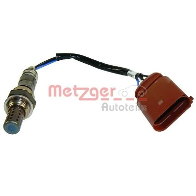 Abbildung von METZGER 0893091 Lambdasonde mit Gummitülle ORIGINAL ERSATZTEIL M 18x1,5 Diagnosesonde 4 VOLKSWAGEN: Polo IV Schrägheck, Fox Schrägheck