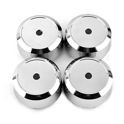 Abbildung von RhinoTuning 4 Stück Satz 75mm Nabendeckel OD ID 69mm Radkappen Radnabendeckel Nabenabdeckung für 1003 08/1003 06 04 (Chrom)