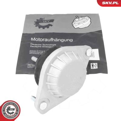Abbildung von ESEN SKV 75SKV224 Motorlager links Hydrolager Aluminium, Gummi 143mm AUDI: 80 B4 Limousine, Avant, Cabriolet