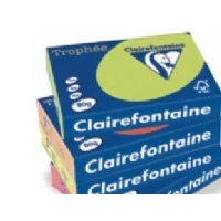 Abbildung von 5 x Clairefontaine Kopierpapier Trophee A4 120g/qm VE=250 Blatt hellgr