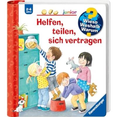Abbildung von Ravensburger Buch &quot;Wieso? Weshalb? Warum? junior, Band 66: Helfen, teilen, sich vertragen&quot;, FSC schützt Wald weltweit