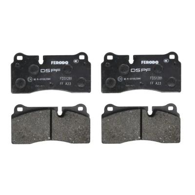 Abbildung von FERODO RACING FDS1281 Bremsbelagsatz AUDI: Q7, R8 Coupe, Spyder, JAGUAR: XJ Limousine, XK 8 Cabrio, DAIMLER: Daimler