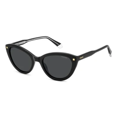 Abbildung von POLAROID Damen PLD 4175/S/X Sonnenbrille, schwarz, 54/19/145