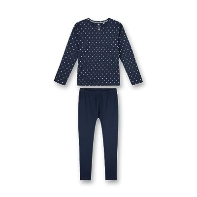 Abbildung von Sanetta LONG Nachtwäsche Set für Kinder, Größe: 128, Nordic blue