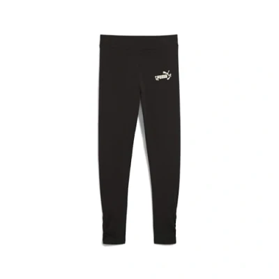 Abbildung von Puma Flaming Love Leggings Teenager Für Damen Kinder Mit Print Black Größe: 15 16Y