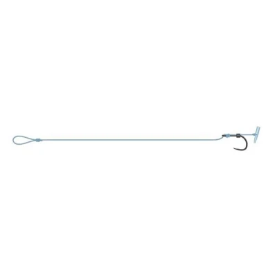 Abbildung von DAM Detek Method Push Stop Rig Barbless 8 0,28mm 5kg 11lbs 10cm Friedfisch Vorfächer