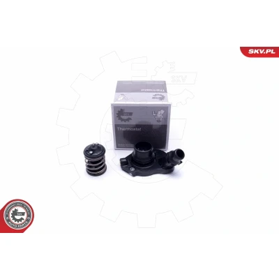 Abbildung von ESEN SKV 20SKV136 Kühlwasserthermostat 87 mit Dichtungen Kunststoff Gehäuse BMW: 3 Touring, Limousine, Coupe