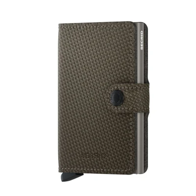 Abbildung von Secrid Miniwallet Portemonnaie Carbon khaki
