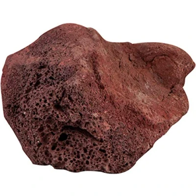 Abbildung von sera Rock Red Lava L 16 23 cm Dunkelroter Lavastein mit poröser Oberfläche