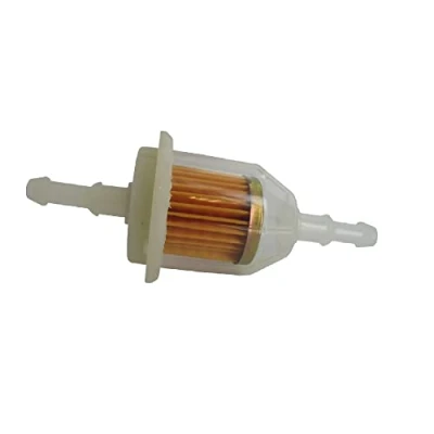 Abbildung von GREENSTAR Kraftstofffilter für Rasenmäher KOHLER/TORO/andere ersetzt Originalteil 2505003, 71 5960 Durchmesser: 38 mm L: 110 Eingangsdurchmesser: 6,35 &amp; 7,94