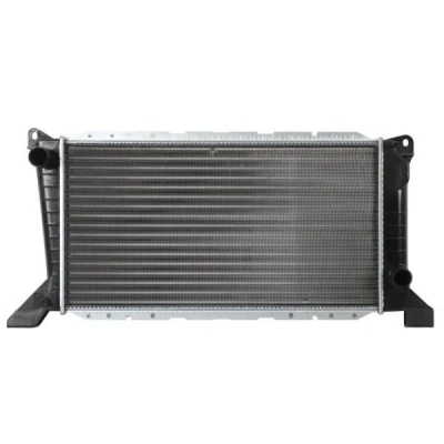 Abbildung von THERMOTEC D7G007TT Kühler, Motorkühlung Aluminium, Kunststoff für Fahrzeuge ohne Klimaanlage 340 600 42 Schaltgetriebe Kühlrippen mechanisch gefügt