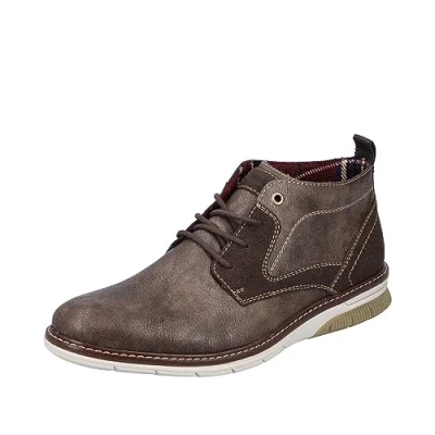 Abbildung von Rieker Schnürstiefelette, Herren, Größe: 44, Braun Schuhe