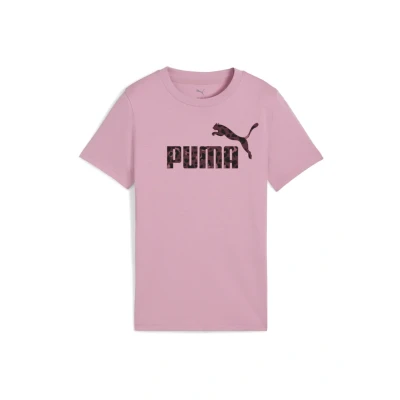 Abbildung von Essentials Graphic Animal T Shirt Mädchen PUMA Poised Pink