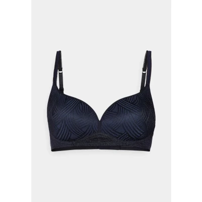 Abbildung von Triumph Delightful Spotlight Triangel BH, Damen, Größe: 75C, Dark blue