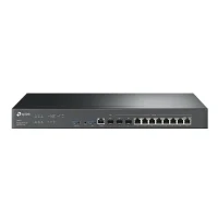Abbildung von TP Link ER8411 Omada VPN Router 2x 10GE SFP+ (1 WAN, 1 WAN/LAN), 1x 1GE SFP WAN/LAN, 8x RJ45 USB 3.0