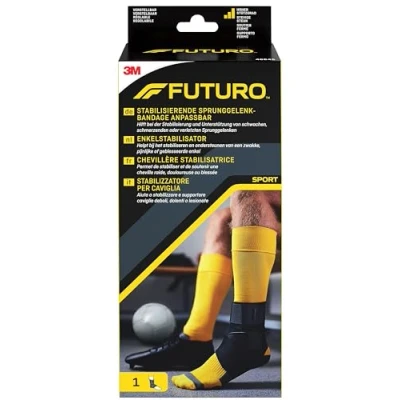 Abbildung von FUTURO Stabilisierende Sprunggelenk Bandage Hilft bei der Stabilisierung und Unterstützung von schwachen, schmerzenden oder verletzten Sprunggelenken verstellbar