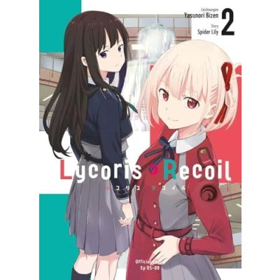 Abbildung von Lycoris Recoil 02: Geheime Aufträge, Action und Spionage mit Highschool Schülerinnen in Tokyo Die Manga Adaption des gefeierten Anime!