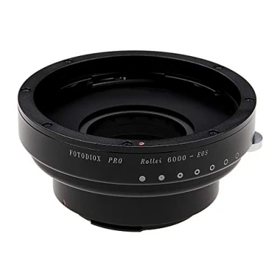 Abbildung von Fotodiox Pro Lens Mount Adapter Compatible with Rollei 6000 Lenses on Canon EOS EF/EF S Cameras