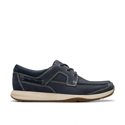 Abbildung von Clarks Sailview Sportlicher Schnürer, Herren, Größe: 42, Blauw Schuhe