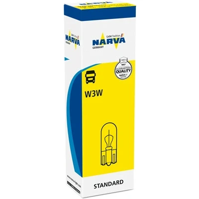 Abbildung von NARVA 171093000 Glühlampe, Instrumentenbeleuchtung 24 3 W3W W2.1x9.5d