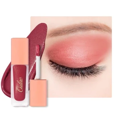 Abbildung von Oulac Lidschatten Flüssiger Liquid eyeshadow Base Mischbar Geschmeidiges Augen Make up, Knitterresistent, Vegan, Cruelty Free SA08